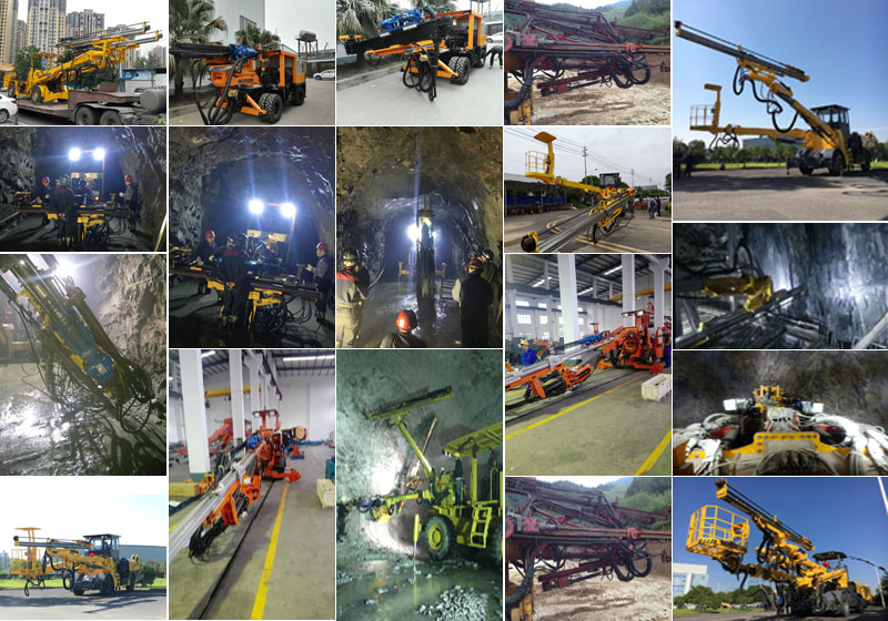 液压凿岩机应用现场